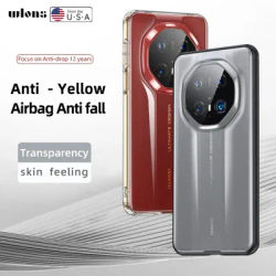 For Huawei Mate 70 RS Ultimate Case Crystal Clear Hard PC Shockproof Camera Protection Transparent