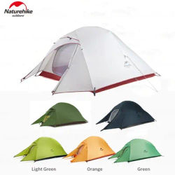 Naturehike Cloud Up Hiking Tent 1 2 3 Persons 20D Silicone/210T Polyester Ultralight Portable Outdoor Camping 4 Season Tent