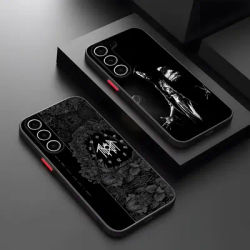 S-Sleep Band T-TokenS Phone Case Matte Transparent For Samsung S25Plus S21fe S22 FE S23 Ultra S24