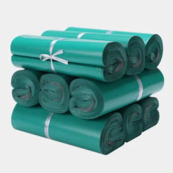 50PCS Deep Green Poly Mailer Adhesive Express Envelope Bag Plastic Clothing Gift Box Shipping Courier Packaging Postal Pouches