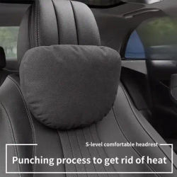 Accessori auto Poggiatesta del sedile Cuscini per il collo super morbidi Qualità di livello S per BMW E46 F30 E60 E90 F10 X5 E70 E39 E36 E87 X7 E92 E91