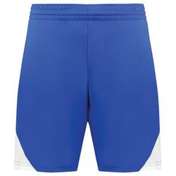 Augusta Sportswear 1737 Youth Step-Back Modern Fit Basketball Shorts in Royal/White size Medium | Polyester