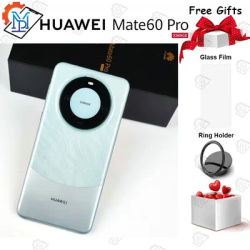 Original Huawei Mate 60 Pro 5G Mobile Phone 6.82" OLED 120Hz Screen Kirin 9000S HarmonyOS 4.0 Battery 5000mAh NFC Smartphone