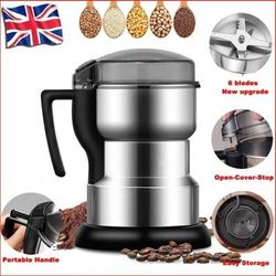 TEMU 400w Electric Coffee Grinder Grinding Milling Bean Nut Spice Matte Blade