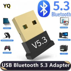 Adaptateur USB Bluetooth 5.3, Dongle sans fil Bluetooth 5.1, pour PC portable, haut-parleur sans
