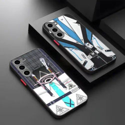Game Blue Archive Phone Case Matte Transparent For Samsung S21 S22 FE S23 S24 Plus S25 Ultra Back
