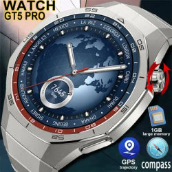 Nouveau pour Huawei GT 5 Pro montre intelligente hommes femmes 466*466 HD grand écran 400mAh Bluetooth appel Smartwatch GPS NFC sport Smartwatch