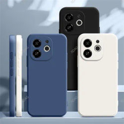 Original Phone Case for Tecno Pop 9 8 Camon 30 Spark Go 1 2024 20 20C 5G Shell Camera Protection Liquid Silicone Soft Back Cover