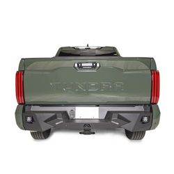 Fab Fours Bumper Steel Powdercoated Black Vengeance Series, Rear, TT22-E5451-1