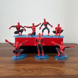 TEMU 7pcs Set Figure -man, Avengers, Superheroes, Car Decorations, Creative Doll Decorations, Tabletop Car Baking Ornaments, Suitable, Birthday Holiday Gifts