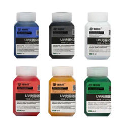 Masque de soudure UV, 100g, encre verte/noire/bleue/rouge/jaune/blanche, peinture à l'huile BGA, réparation des PCB, prévention de l'arc corrosif