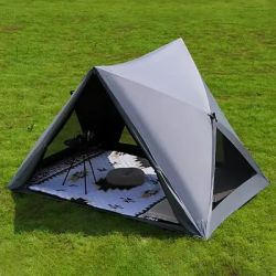 Automatic Pop Up Beach Tent Ultralight Portable Outdoor Camping Sun Shelter Instant Open Shelter Family Size Triangle Tent
