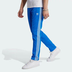 Adidas Official Authentic Three Stripes Men's Retro Slim-Fit Sports Pants IM4546