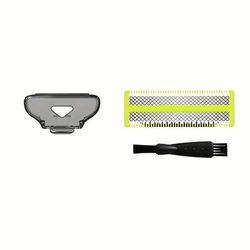 TEMU Replacement Blade Heads, Replacement Head With 1/3/5mm Guide Combs, Compatible With Qp2520/qp2530/qp2620/qp2630/qp2724/qp2834