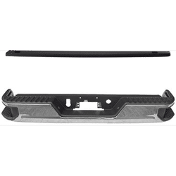 JC Whitney Bed Rail Cap Plastic Black Textured, Driver & Passenger Side, Upper, 1-year unlimited-mileage warranty SET-RC58150003