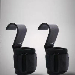 Fitness Squat Weightlifting Pull-up Wrist Hook Horizontal Bar Exercise Strength Training Without Strangling Power Hook 1/2PCS