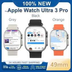 2025New DT Ultra 3 Pro Google carte NFC Smartwatch 32G mémoire musique vidéo NFC Bluetooth appel étanche Smartwatch pour Android iOS