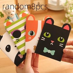 TEMU 8- Pocket Notebooks, Notepad, Cartoon Softcover Notebook, Creative Gift Set For Office And Study