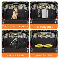 TEMU Car Trunk Protector Cover For Universal Car And Suv Dog Trunk Mat Waterproof And Non-slip Car Cover