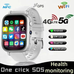 4G new I1 Android system,children's＆student smartwatches for video calls,1.99''410*502 resolution,SIM card,GPS WIFI dual cameras