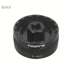 TEMU Bike Bottom Bracket Tool - Compatible With , Fc25, Dub, Bb93 & More - Aluminum Alloy, Precision Installation & Removal Kit
