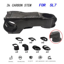 For SL7 carbon stem Ultralight Stem Mtb Road Bicycle Bike Stem 6 Degree 70-130mm Full internal Wiring bike bicycles parts