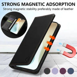 Wallet Skin friendly Card Slot Strong Magnetic Flip Leather Case For iPhone 16e 16 Pro 16 Plus 16