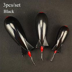 TEMU Set Of 3 Fishing Bait Launchers For Long-distance Fishing, Designed For Precise Bait Placement.
