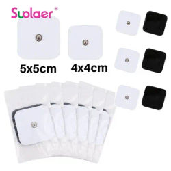 Electrostimulation Patches Tens Electrode Pads for EMS Muscle Stimulator Electric Massager Replacement Conductive Gel Sticker