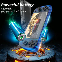 R50S Retro Handheld Games Console 128G 5.1inch IPS Screen Two-player Online Game 64GB Console Retro Game R36S
