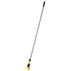 Rubbermaid FGH236000000 60" Gripper Wet Mop Handle - Aluminum/Yellow, Case of 12