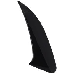 JC Whitney Bumper Trim Gloss Black, Rear, Passenger Side, Outer, 1-year unlimited-mileage warranty RM76350083