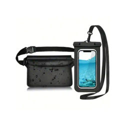 Waterproof Pouch Bag + Phone Case, Waterproof Case Dry Bag For Beach, Swim, Boating, Kayaking, Hiking, Protect Phone