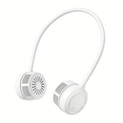 TEMU Senbowe Ultra-silent Portable Neck Fan - Usb Rechargeable, 3 , 360° Adjustable, Wearable Personal Fan For Home, Office, And Outdoor Travel, With Strong