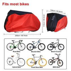 TEMU S/m/l Neverland Heavy Duty Bike Storage Weather Protection Mountain Bicycle Cover With Lock Hole For 1-3 Bike