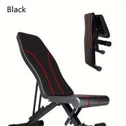 TEMU Adjustable Fitness Chair Weight Training Abdominal Fitness Dumbbell Bench