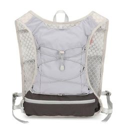 Gilet da corsa Pacchetto d'acqua Gilet di idratazione Manicotti Impermeabile Asciugatura Rapida Leggero Poliestere per Maratona Escursionismo Jogging