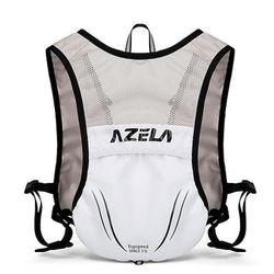 Gilet da corsa Pacchetto d'acqua Gilet di idratazione Manicotti Impermeabile Asciugatura Rapida Leggero Nylon per Maratona Escursionismo Jogging