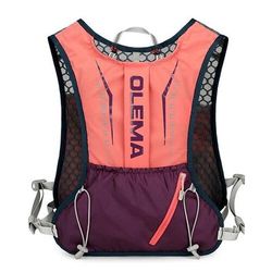 Gilet da corsa Pacchetto d'acqua Gilet di idratazione Manicotti Riflettente Impermeabile Asciugatura Rapida Poliestere per Maratona Escursionismo Jogging