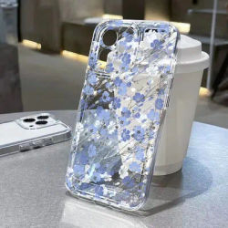 Flower Phone Case For Xiaomi Redmi Note 14 Cases Redmi Note 14 13 12 Pro Plus 5G 12S 11 10 Redmi 13 14C 13C 12C Clear Soft Cover