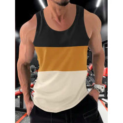 GITF Mannen Bodybuilding Tank Tops Gym Workout Fitness Mouwloos Shirt Running Kleding Stringer Singlet Zomer Toevallige Vest