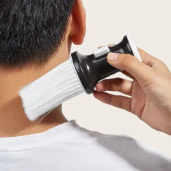 Remove Soft Brush Hair Cutting Neck Face Duster Clean Barbers Brushes Salon Stylist Hairdressing Tool Special for Real Hair Wigs