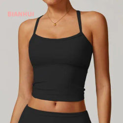 BIANHUI Sportswear Woman Gym Yoga Vest Quick-Dry Fitness Underwear Top Outdoor Running Sports Bra For Women Yoga Clothing