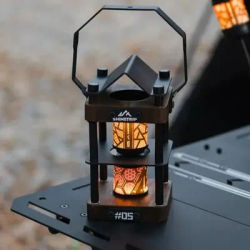 Portable Multi-functional Outdoor Camping Light USB Rechargeable 19 Light Mini Ambient Light 1000mAh Rotatable LED Flashlights