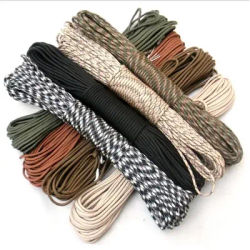 ZK20 3M 10M 15M 550 Paracord Parachute Cord Lanyard Rope Mil Spec Type III 7 Strand Climbing Camping Survival Camping Rope