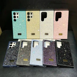Luxe Flash Swan Telefoonhoesje Voor Samsung Galaxy S23 24 Ultra Logo Anti Shock En Anti Terugval Cover Telefoon Beschermhoes