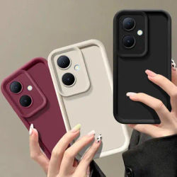 For Xiaomi Redmi 13C 5G Case Xiaomi POCO M6 5G Full Package Matte Shockproof Soft Protective Back Cover