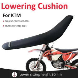Dirt Bike abbassato 3 centimetri cuscino del sedile granuli antiscivolo impermeabile sedile completo per KTM SX SXF XC-F XC-W EXC XC 2019 2020 2021 20