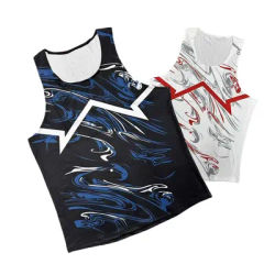 Athletics Running Vest Tank Top Run Speed Fitness Shirt Sleeveless Mens Clothing Athlete Track Field Singlet
