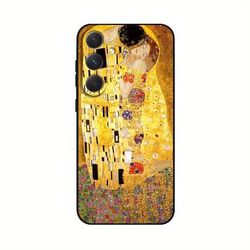TEMU Gustav Klimt's Phone Case For Galaxy S21 Plus, S23, S25 Ultra, S22, S20, S24 Fe, Note 20 - Matte Protective Shockproof Cover